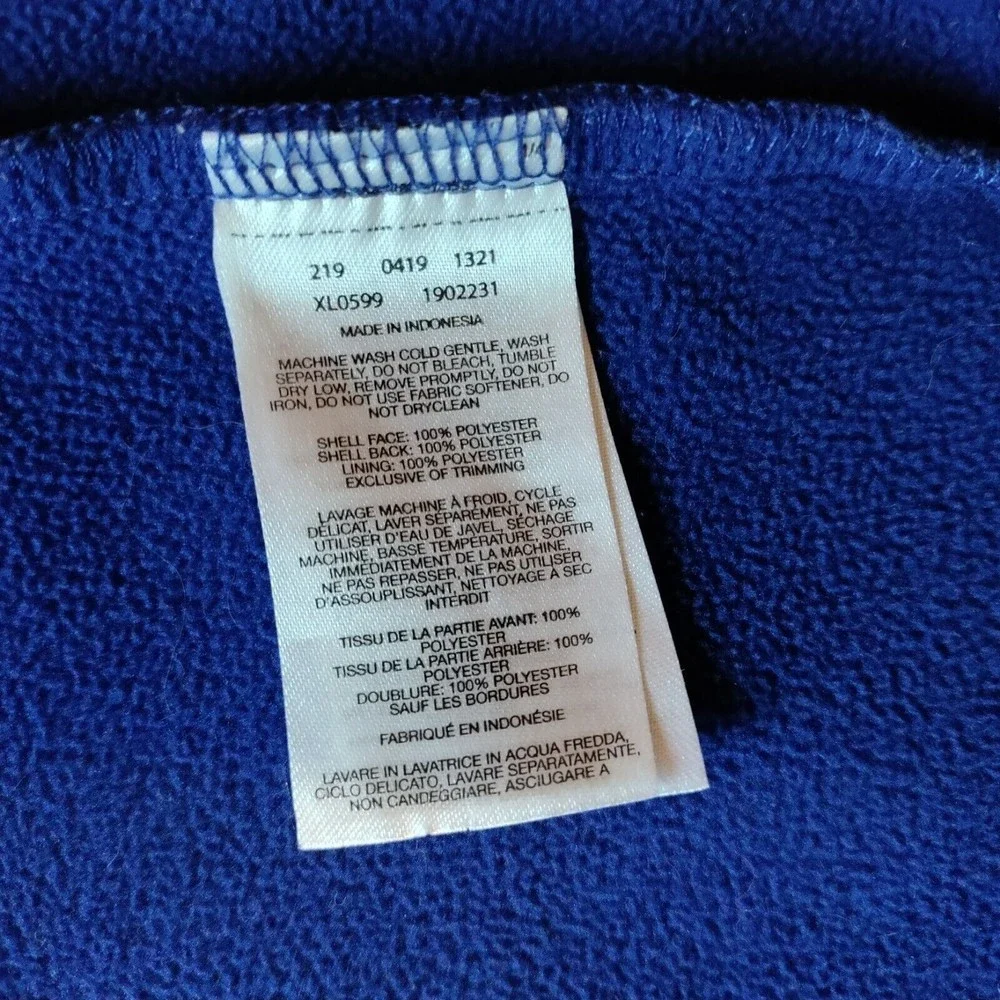 Columbia Full Zip Jacket Women's Blue Size Large - Picture 10 of 11